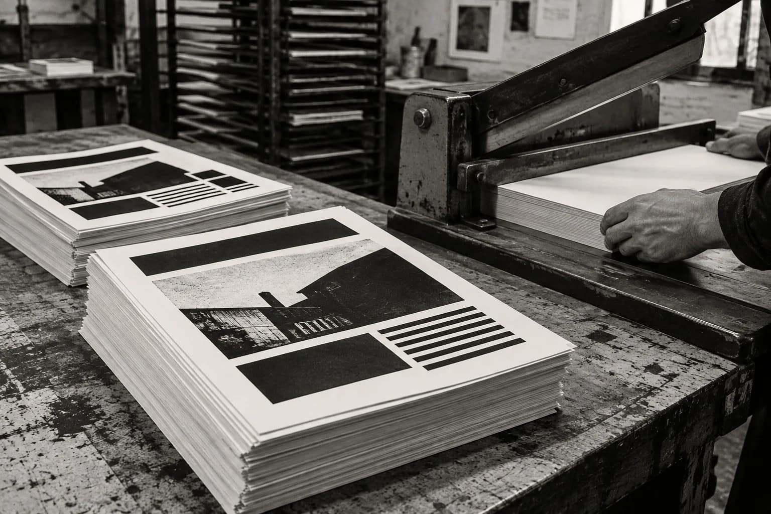 Leaflets in One Colour